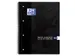 Bloc de cours Oxford A4+ 4 perforations ligné 90fls noir