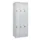 dubbeldekse locker,HxBxD 1950x750x500mm,3x2vak.,vak B 250mm