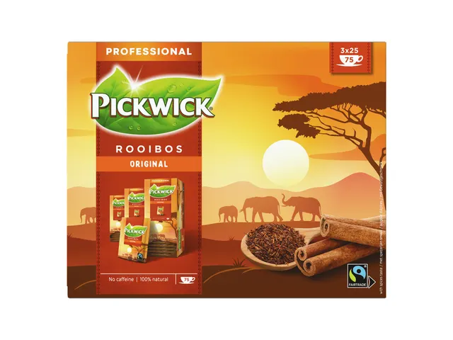 Thee Pickwick Fair Trade rooibos 25x1.5gr