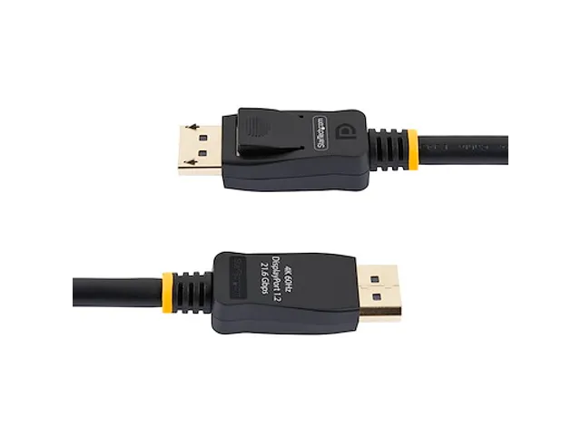3 Meter Displayport 1.2 Kabel Vergrendeling M/M DP 4K Kabel Zwart