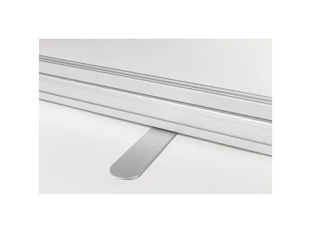 Roll-Banner Basic 2 Voeten 85x200cm Zilver