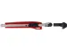 Cutter Westcott Premium 9mm curseur coulissant rouge