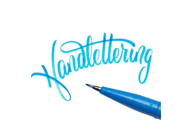 Brushpen Pentel Sign SES15C etui à 12 pastelkleuren