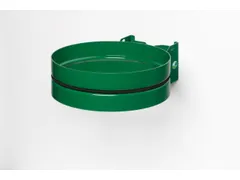 Afvalverzamelaar Voor 120 liter -Zakken Wand Plaatstaal Groen