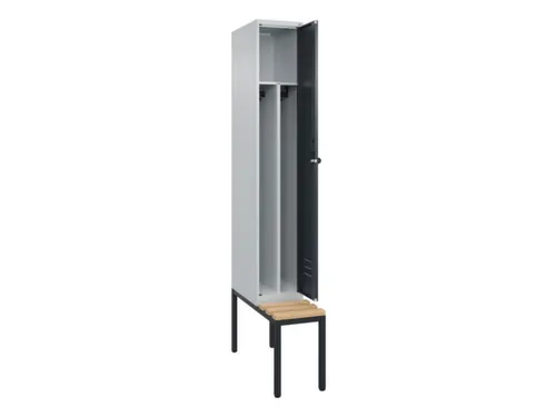 locker voor scheiding van kleding,HxBxD 2120x300x815mm,1vak