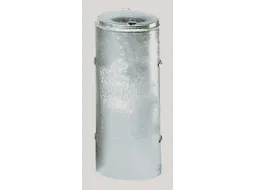 Afvalverzamelaar 70 Liter HxØ 900x450mm Met Deur Staal Verzinkt