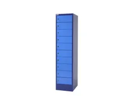 Gereedschapskast 1790x415x500mm Nl 10vakken Duifblauw Front Lichtblauw