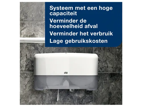 Toiletpapier Tork T2 120280 Advanced 2-laags 170m Mini Jumbo