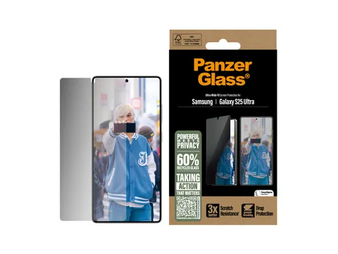 PanzerGlass Privacy Screen Protector Samsung Galaxy S25 Ultra | Ult