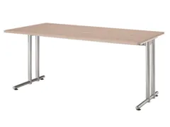 Bureau Hxbxd 720x1600x80mm Noten