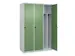 locker voor scheiding van kleding,HxBxD 1850x1200x500mm,3vak