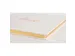 Livre d'or 140 pages tranche or - Format 21x19cm - LOVE Blanc - Blanc