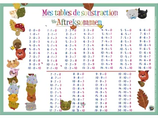 Bureauonderlegger Aris 42 x 30 cm AftrekkenNL+FR - 1