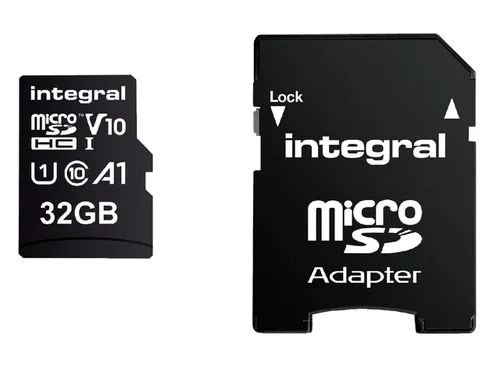 Geheugenkaart Integral microSDHC V10 32GB