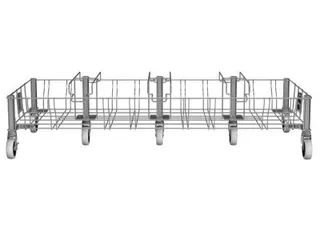 OUTLET Slim Jim vierdubbele RVS dolly, Rubbermaid - 2