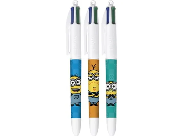 Colours Minions 4-kleurenbalpen medium display 40 stuks