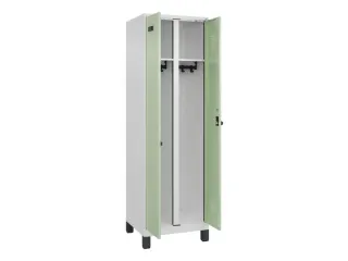 locker voor scheiding van kleding,HxBxD 1950x600x500mm,2vak - 1