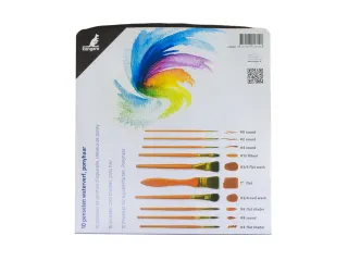 Penselen Kangaro waterverf set van 10stuks in etui - 3