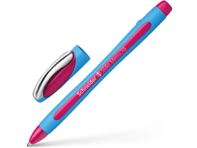 Schneider Balpen Slider Memo Extra Breed 1,4mm Roze