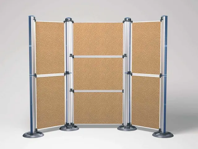 NOBO Modulair Display Systeem Paneel Kurk A0 (118,8 X 82 Cm)
