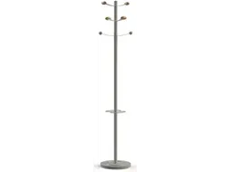 Unilux Kapstok Bouquet, Hoogte 175 Cm, 6 Kledinghaken, Grijs/Hout