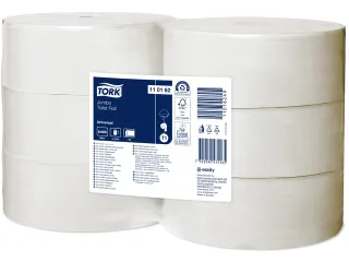 Toiletpapier Tork T1 Universal jumbo 1-laags 500m wit 110162 - 2