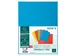 50 dossiermappen met 1 klep ROCK''S 220 24x32cm Blauw