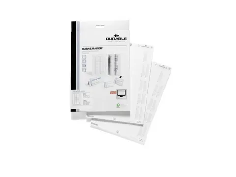 Badgemaker Inserts 30x65mm