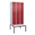 locker voor scheiding van kleding,HxBxD 2120x900x815mm,3vak