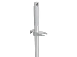 Vikan Hygiene stofblik met rechtopstaande aluminium steel 75cm Grijs - 3