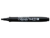 marker Supreme Calligraphy Pen, 4,0 mm, zwart