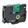 NEUTRAL Labeltape P-touch TZE-741 29mmx8m Zwart op Groen gelamineerd