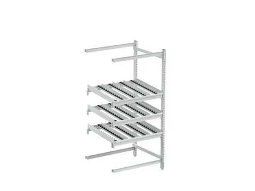 ESD-Kanban-stelling,aanbouwveld aan de zijkant,HxBxD 1860x933x805mm