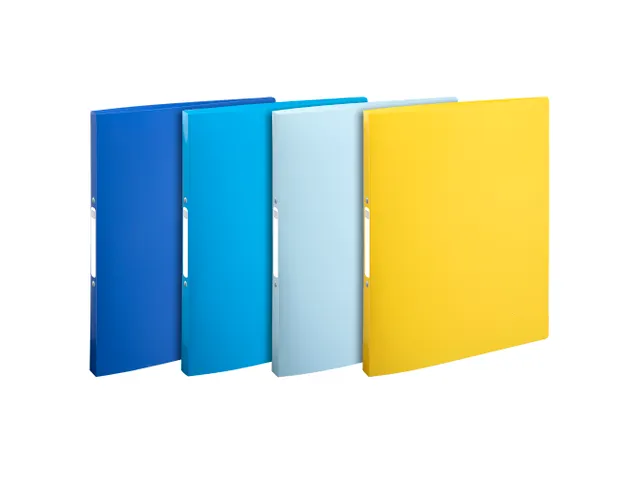 Classeur 2 anneaux 15mm polypropylène recyclé BeeBlue - A4 - Couleur