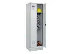 locker,HxBxD 1950x600x500mm,2vak,vak B 300mm,cil.-slot,sokkel