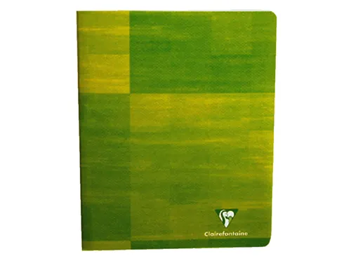 Schrift Clairefontaine A4 ruit 10x10mm 80 pagina's 90gr assorti