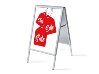 Stoepbord A1 complete set met print "SALE" - 1
