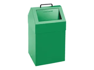 Afvalverzamelaar Vuurremmend 45 Liter 640X330X310Mm Groen - 1