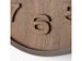 Wandklok NeXtime dia. 35cm hout bruin 'Wood Wood Medium' cijfers - 5
