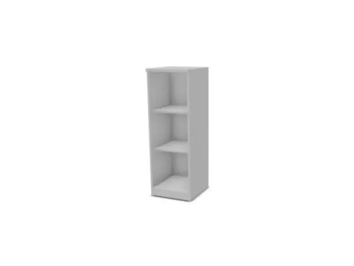 kantoorstelling,HxBxD 1155x400x445mm,MP-lichtgrijs