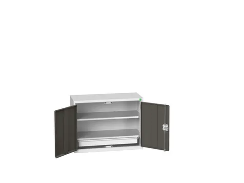 universele kast,HxBxD 600x800x350mm,2xStalen bodem,1lade(n)