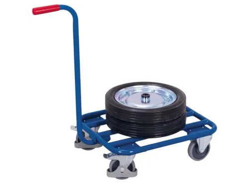 Platformwagen Duwstang 250kg Laadvlak 605x500mm Stalen Buis