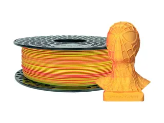 Azurefilm PLA Dual Neon 3D filament 1,75mm Geel - Roze 1kg - 1