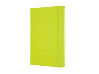 Notitieboek Moleskine large 130x210mm lijn hard cover lemon green - 3