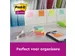 Memoblok Post-it 622 Super Sticky 47,6x47,6mm Cosmic 12 stuks