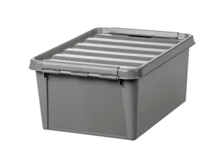 SmartStore Recycled 15 Opbergbox 14 Liter Grijs - 1
