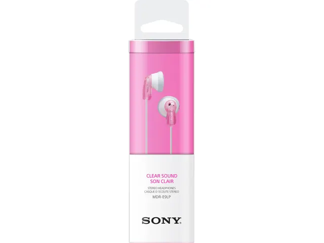 Oortelefoon Sony E9LP basic roze