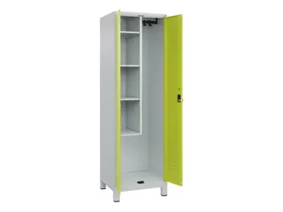 schoonmaakkast,HxBxD 1950x600x500mm,links 4vakken - 2