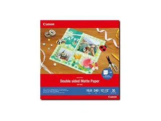 Canon MP-101D dubbelzijdig mat papier, 12 x 12 inch, 30 vel - 1