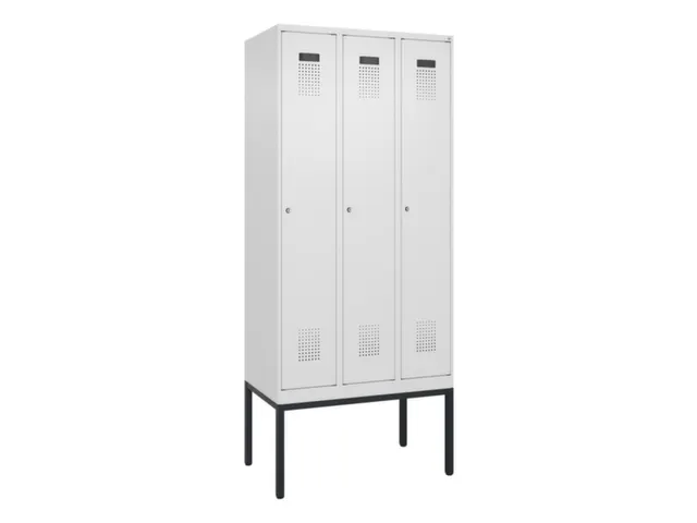locker voor scheiding van kleding,HxBxD 2120x900x500mm,3vak